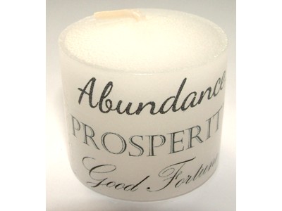 03.5cm Abundance Prosperity Good Fortune Candle